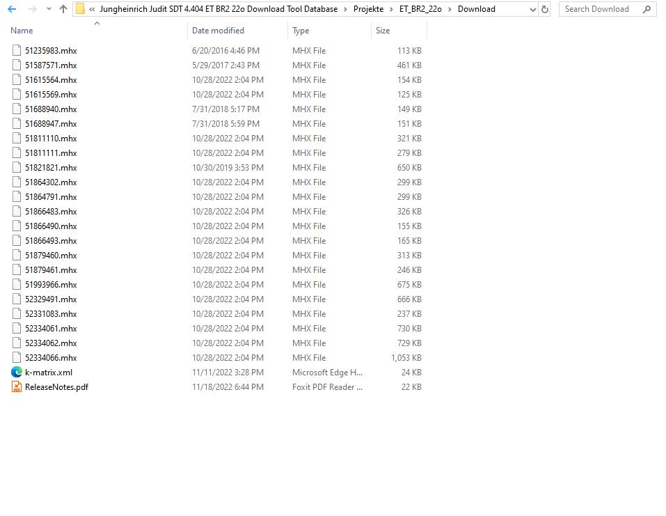 Jungheinrich Judit SDT 4.404 ET BR2 22o Download Tool Database (2)