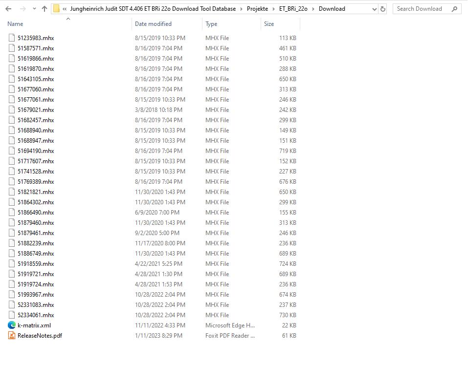 Jungheinrich Judit SDT 4.406 ET BRi 22o Download Tool Database (2)