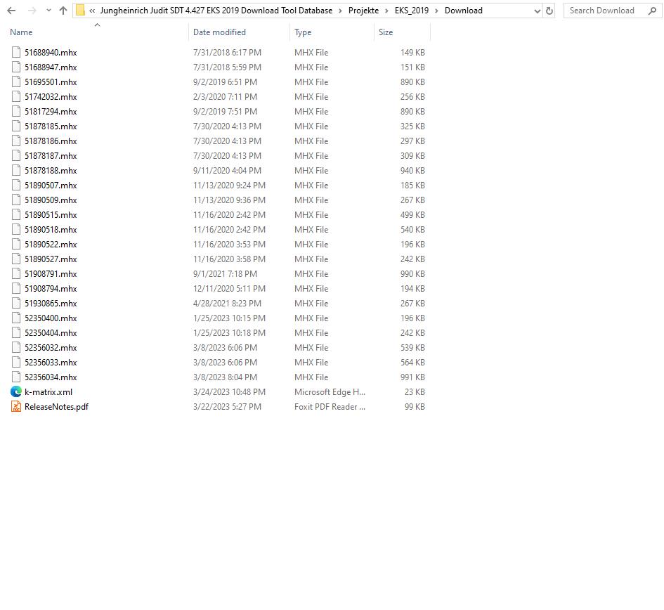 Jungheinrich Judit SDT 4.427 EKS 2019 Download Tool Database (2)