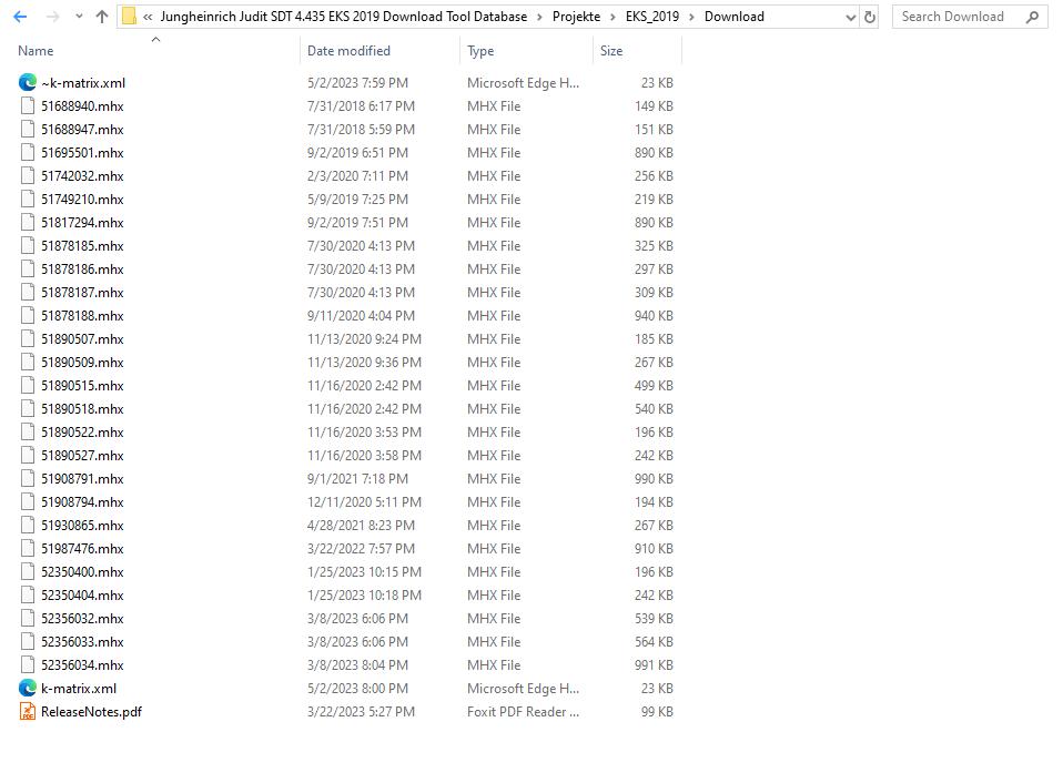 Jungheinrich Judit SDT 4.435 EKS 2019 Download Tool Database (2)