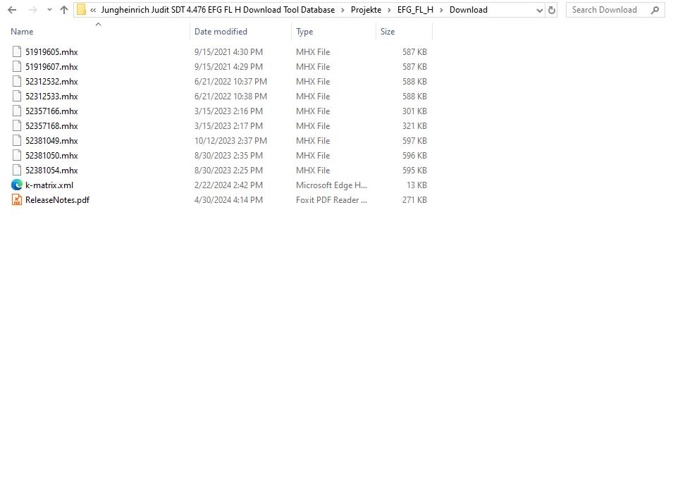 Jungheinrich Judit SDT 4.476 EFG FL H Download Tool Database (2)