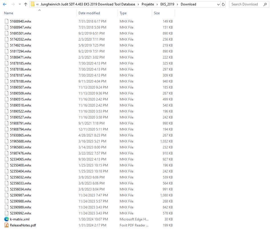 Jungheinrich Judit SDT 4.483 EKS 2019 Download Tool Database (2)