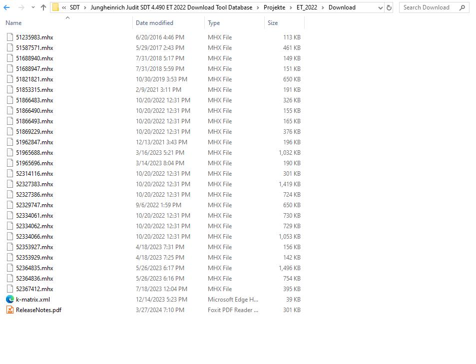 Jungheinrich Judit SDT 4.490 ET 2022 Download Tool Database (2)