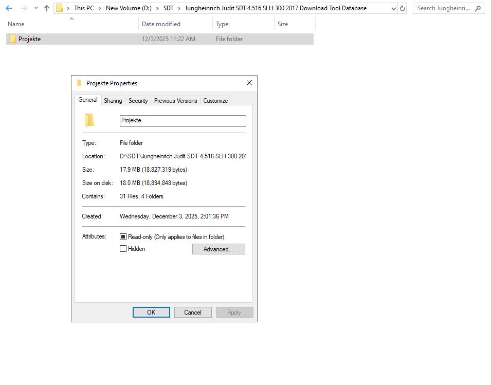 Jungheinrich Judit SDT 4.516 SLH 300 2017 Download Tool Database (1)