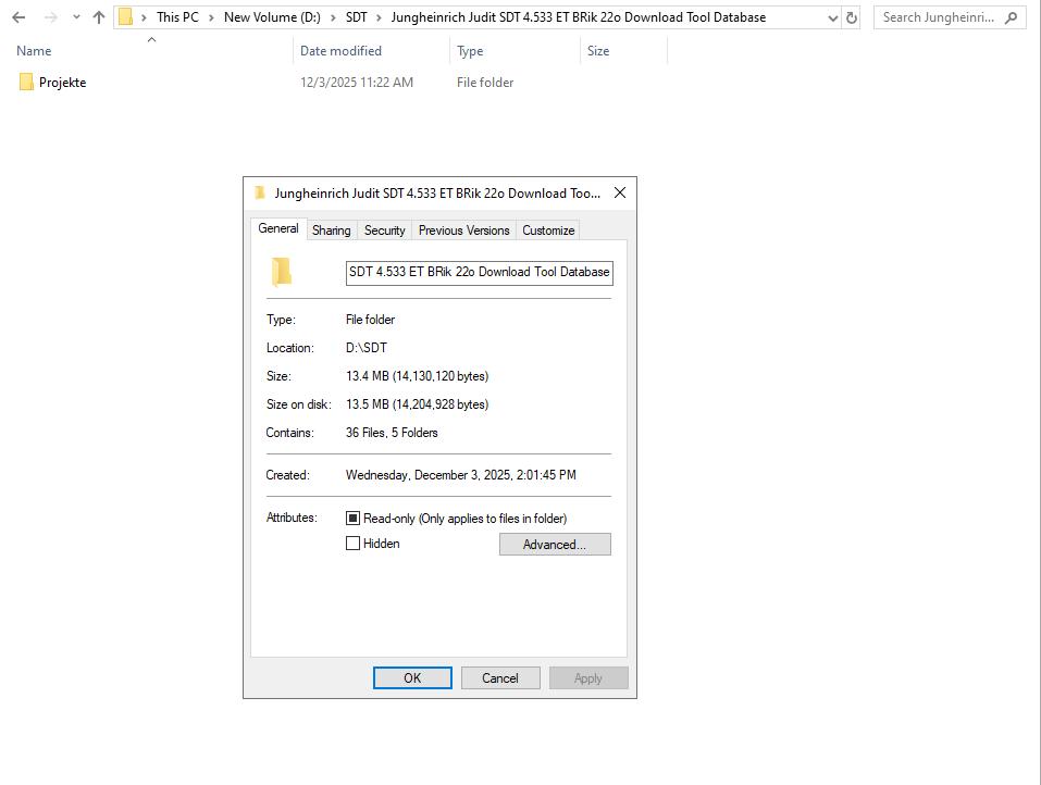 Jungheinrich Judit SDT 4.533 ET BRik 22o Download Tool Database (1)