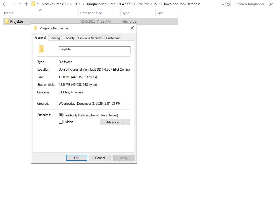 Jungheinrich Judit SDT 4.557 EFG 2xx 3xx 2015 FG Download Tool Database (1)
