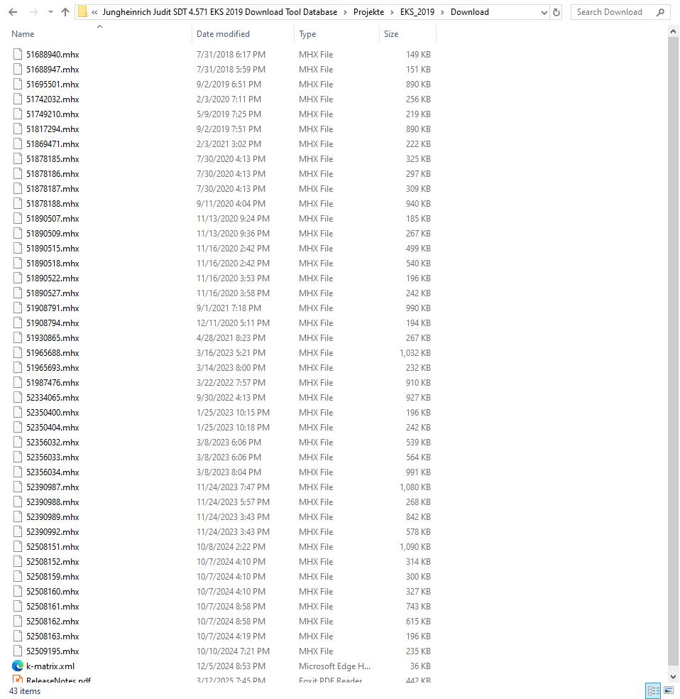 Jungheinrich Judit SDT 4.571 EKS 2019 Download Tool Database (2)