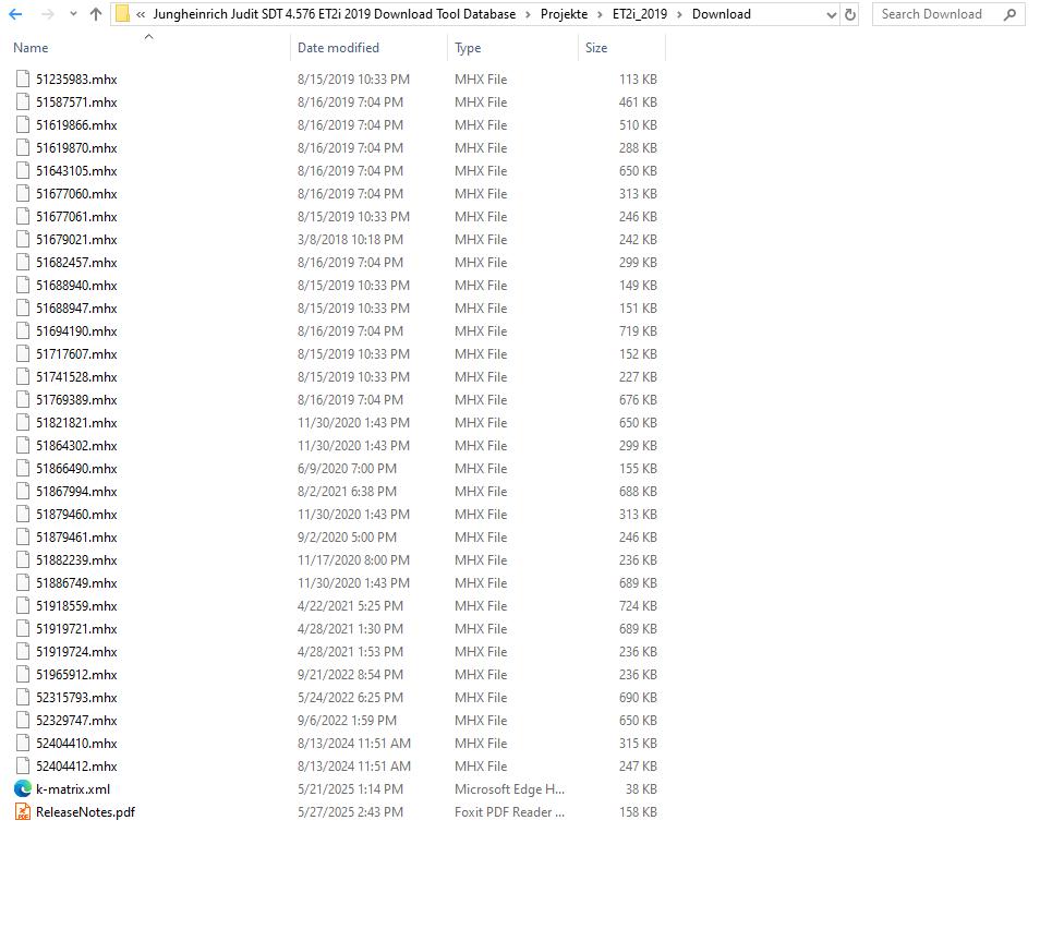 Jungheinrich Judit SDT 4.576 ET2i 2019 Download Tool Database (2)