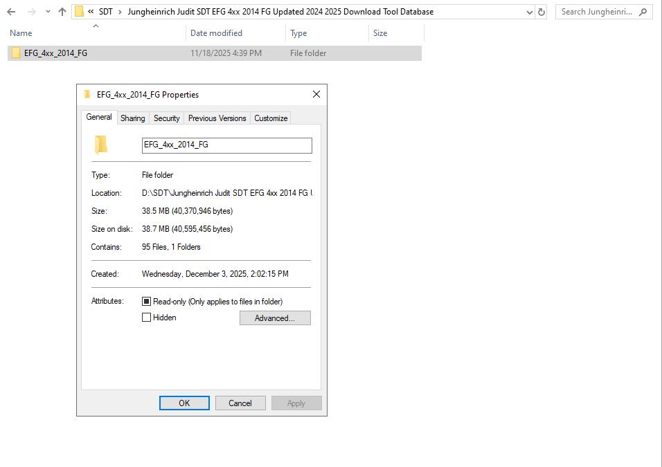 Jungheinrich Judit SDT EFG 4xx 2014 FG Updated 2024 2025 Download Tool Database (1)