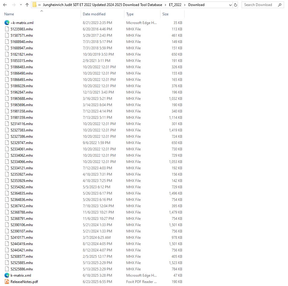Jungheinrich Judit SDT ET 2022 Updated 2024 2025 Download Tool Database (2)