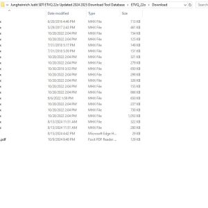 Jungheinrich Judit SDT ETVQ 22o Updated 2024 2025 Download Tool Database (2)