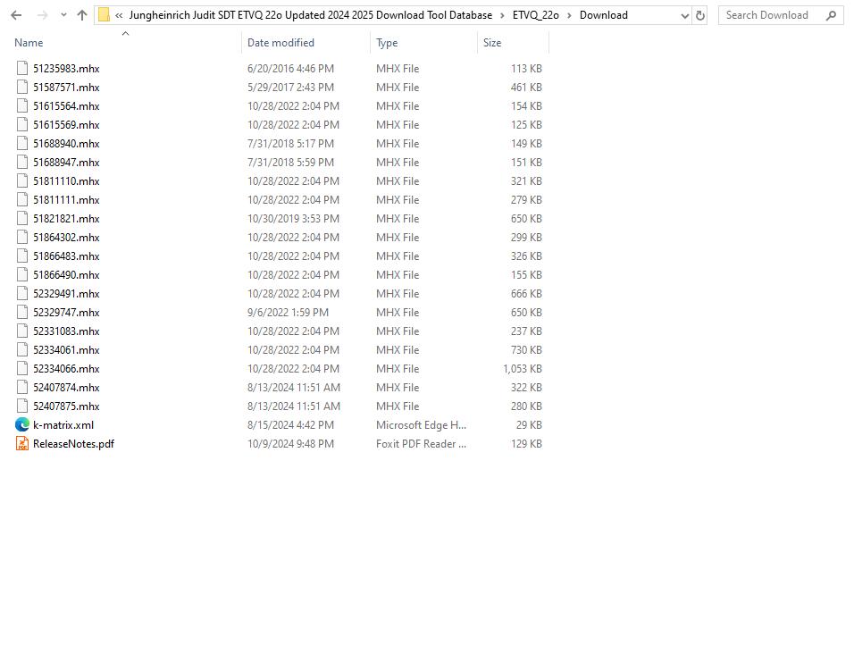 Jungheinrich Judit SDT ETVQ 22o Updated 2024 2025 Download Tool Database (2)