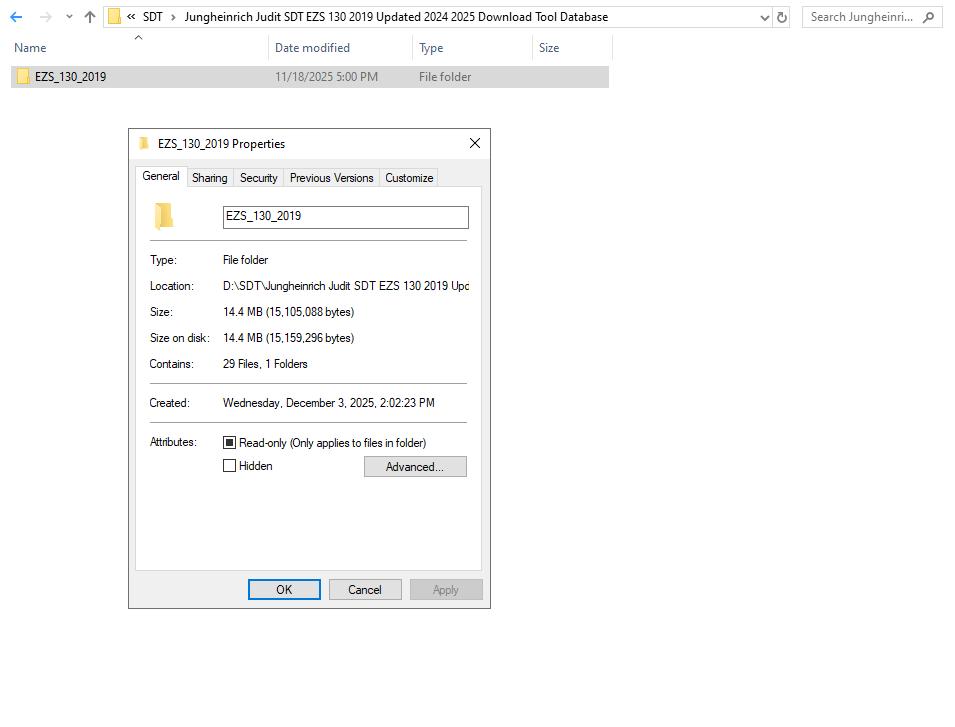 Jungheinrich Judit SDT EZS 130 2019 Updated 2024 2025 Download Tool Database (1)