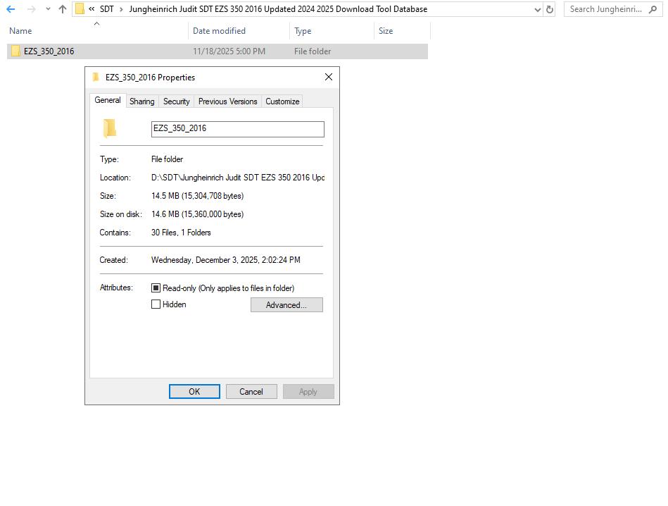 Jungheinrich Judit SDT EZS 350 2016 Updated 2024 2025 Download Tool Database (1)