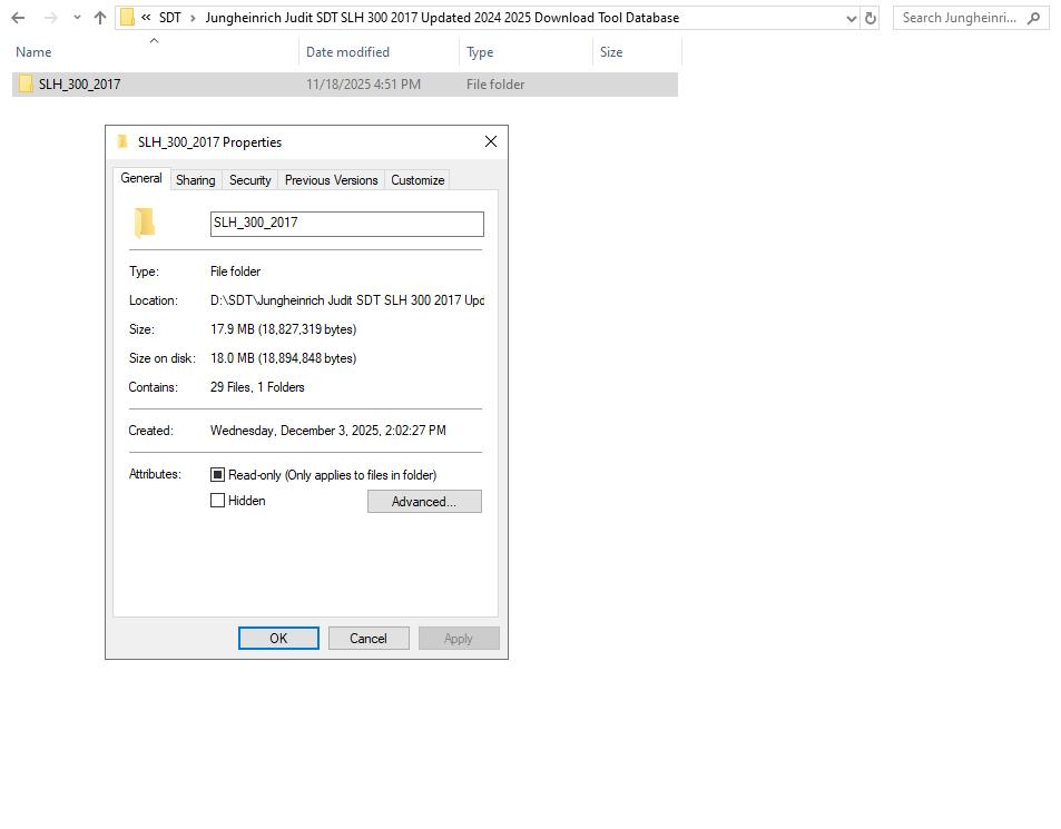 Jungheinrich Judit SDT SLH 300 2017 Updated 2024 2025 Download Tool Database (1)