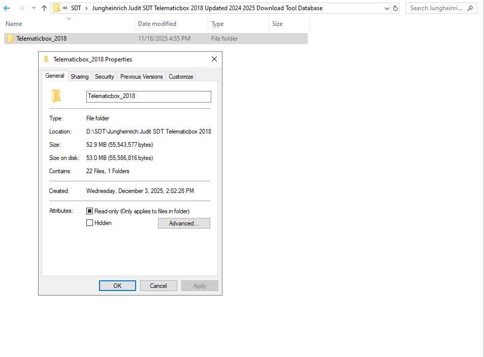 Jungheinrich Judit SDT Telematicbox 2018 Updated 2024 2025 Download Tool Database (1)