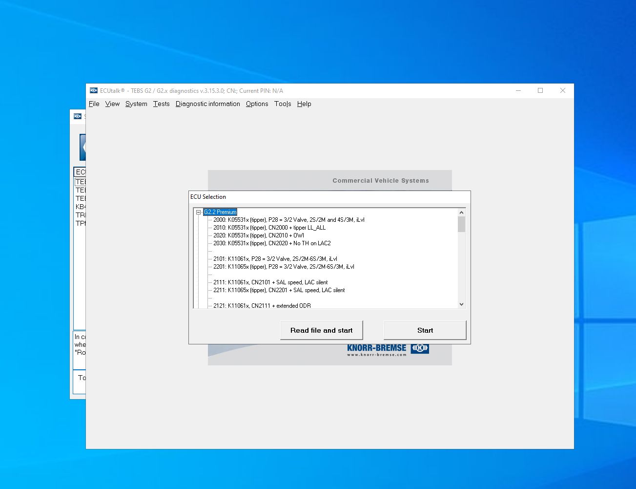 KNORR BREMSE DIAGNOSTICS SYSTEMS 2.6.7.3 [2025.07] Diagnsotic Program 8
