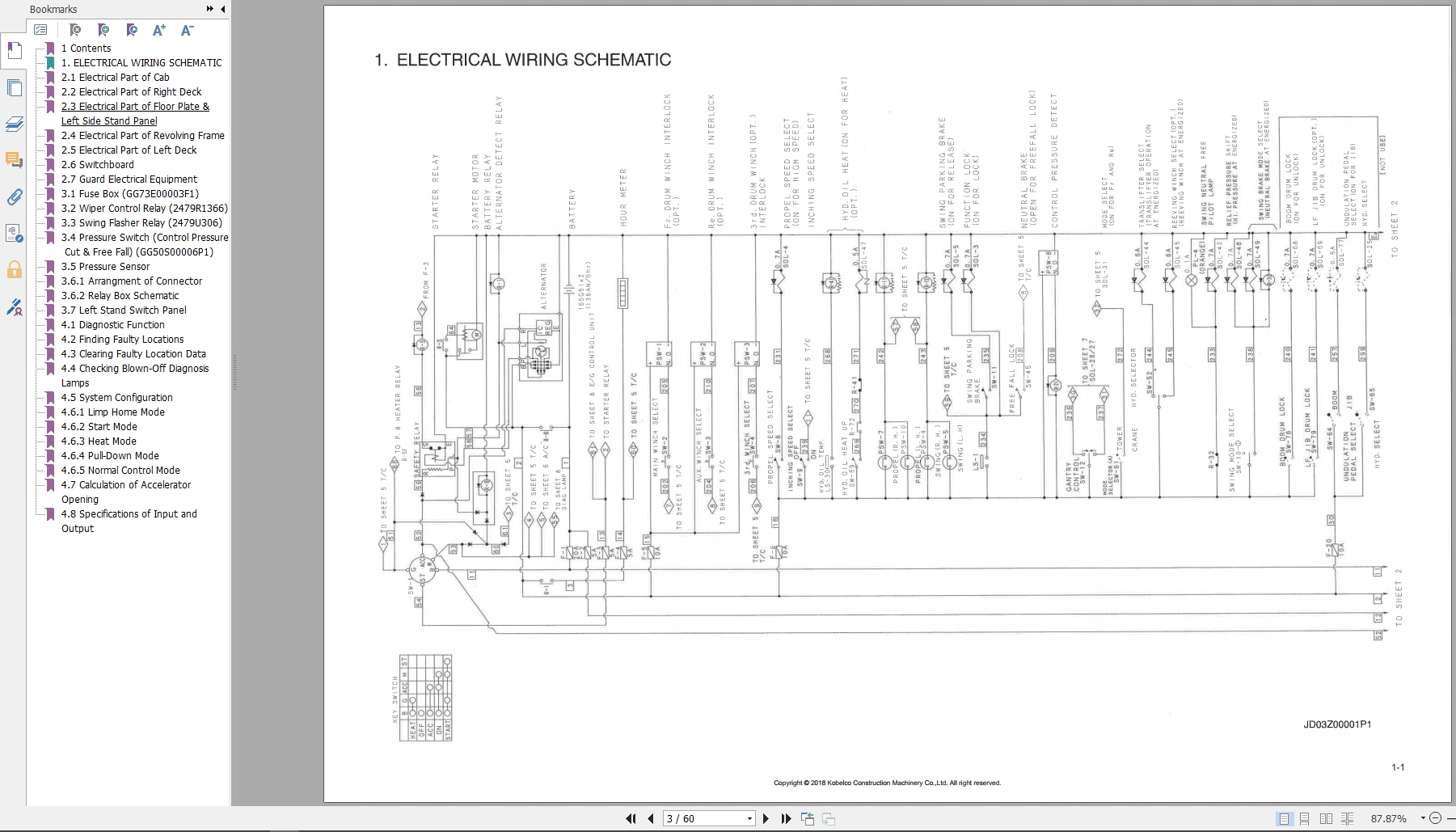 Kobelco Crane 7200 2F Service Manual And Circuit Diagram (2)