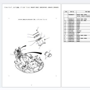Kobelco Excavator SK28SR 6E Parts Manual S3PD00013ZE09 (2)