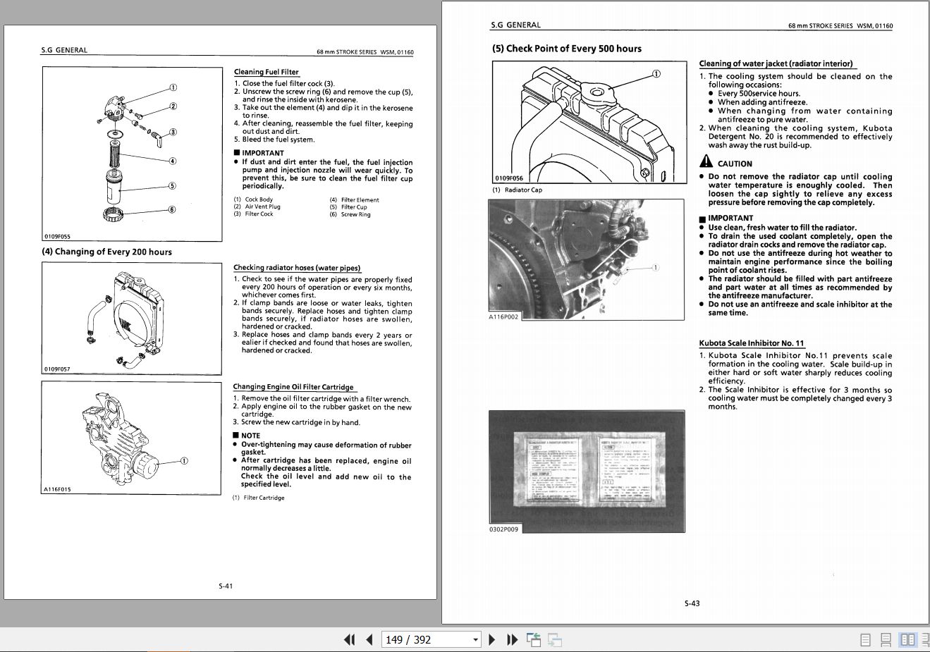 Kubota Excavator K008 3 U10 3 Workshop Manual 97899 60730 (2)