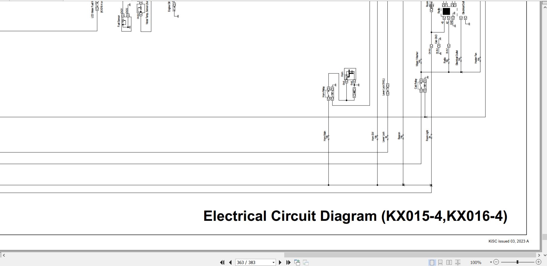 Kubota Excavator KX015 4 KX016 4 Workshop Manual RY911 20939 2023 (3)