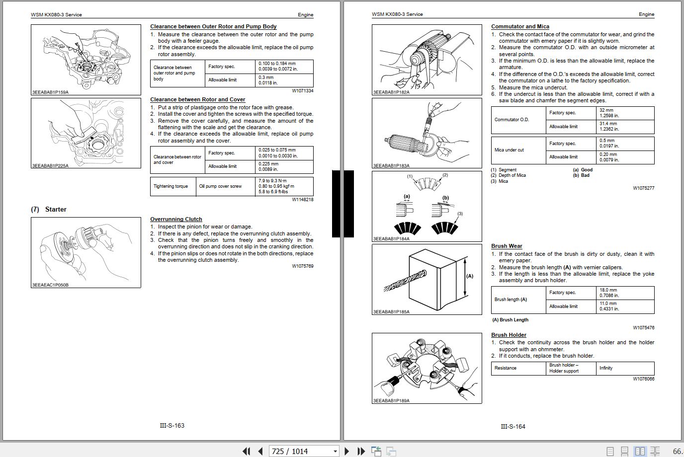 Kubota Excavator KX080 3 Workshop Manual 97899 61622 (2)