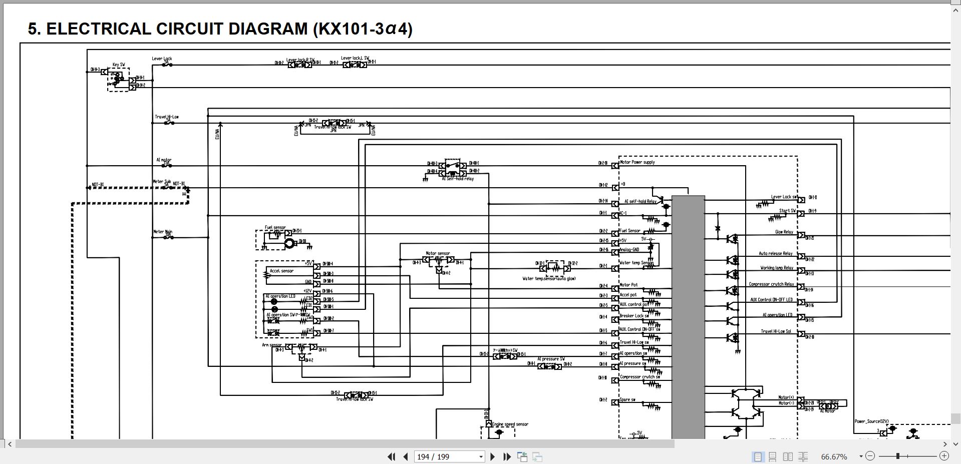 Kubota Excavator KX101 3a4 Workshop Manual RY911 24691 2018 (3)