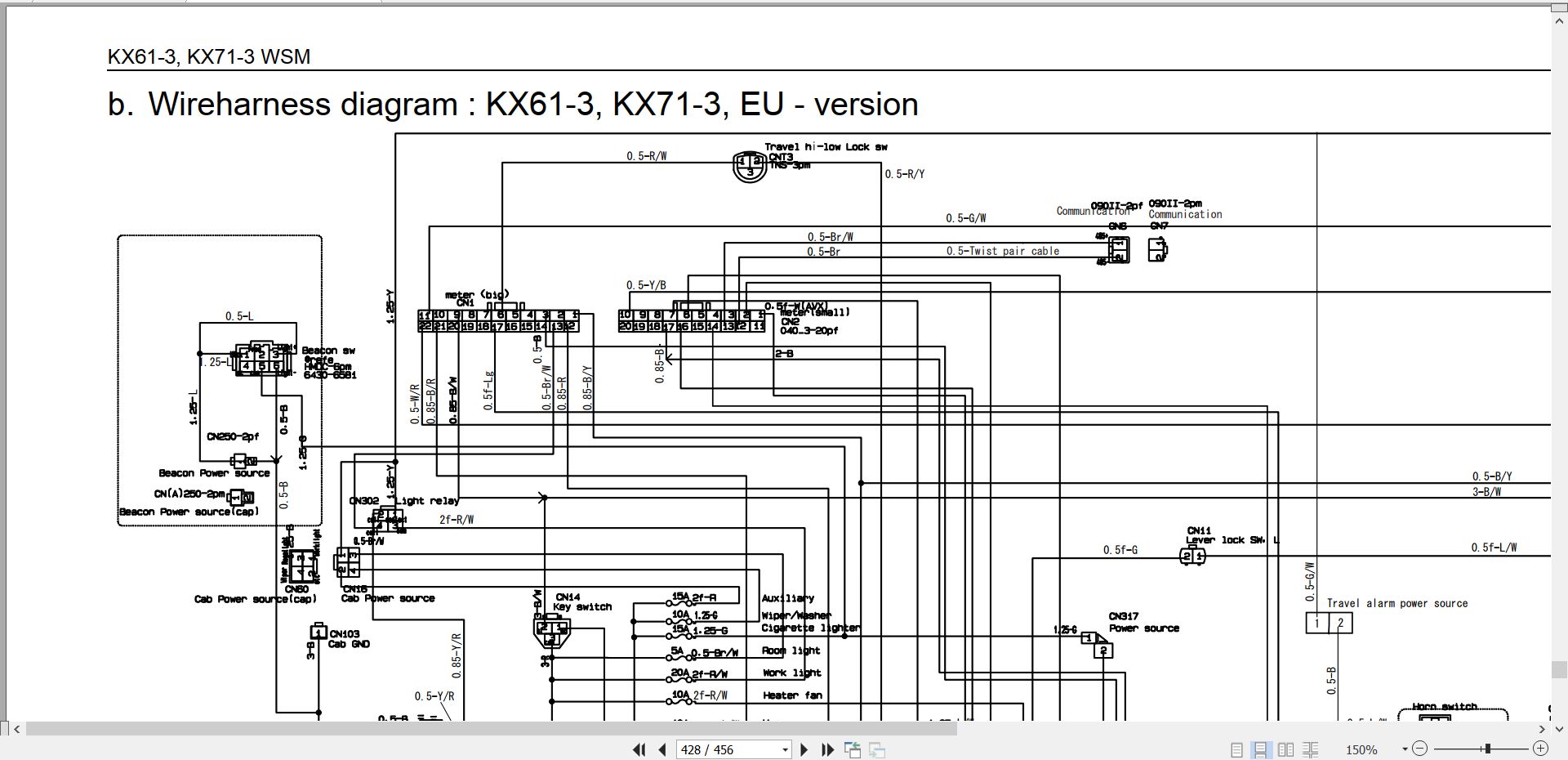 Kubota Excavator KX61 3 KX71 3 Workshop Manual 97899 61050 (3)