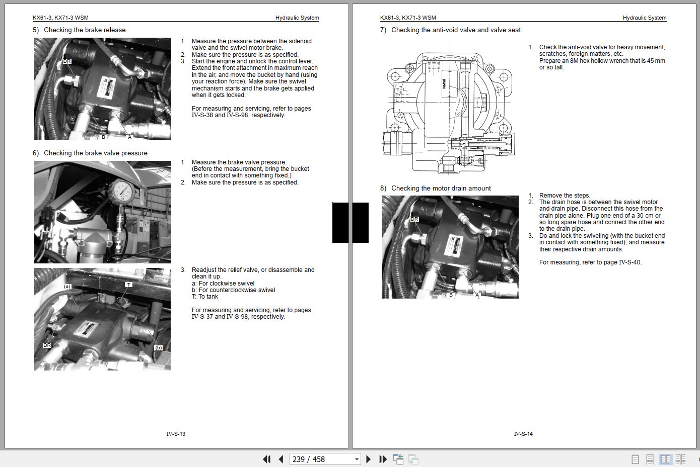Kubota Excavator KX61 3EU KX71 3EU KX71 3PP Workshop Manual 97899 61050 (2)