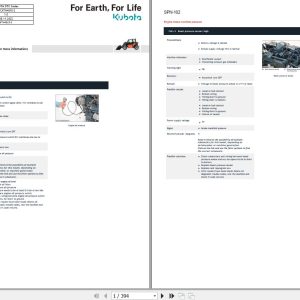 Kubota Telehandler KTH4815 2 Diagnostic Trouble Code Manual DTCKTH4815 2 2022 (1)
