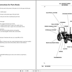 Kubota Tractor B2150HSD Parts Manual (1)