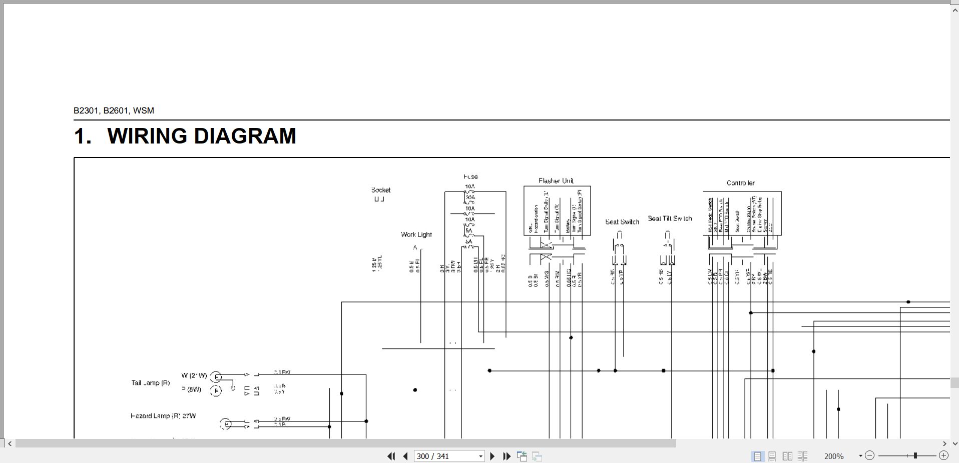 Kubota Tractor B2301 B2601 Workshop Manual 9Y111 11560 2014 (3)