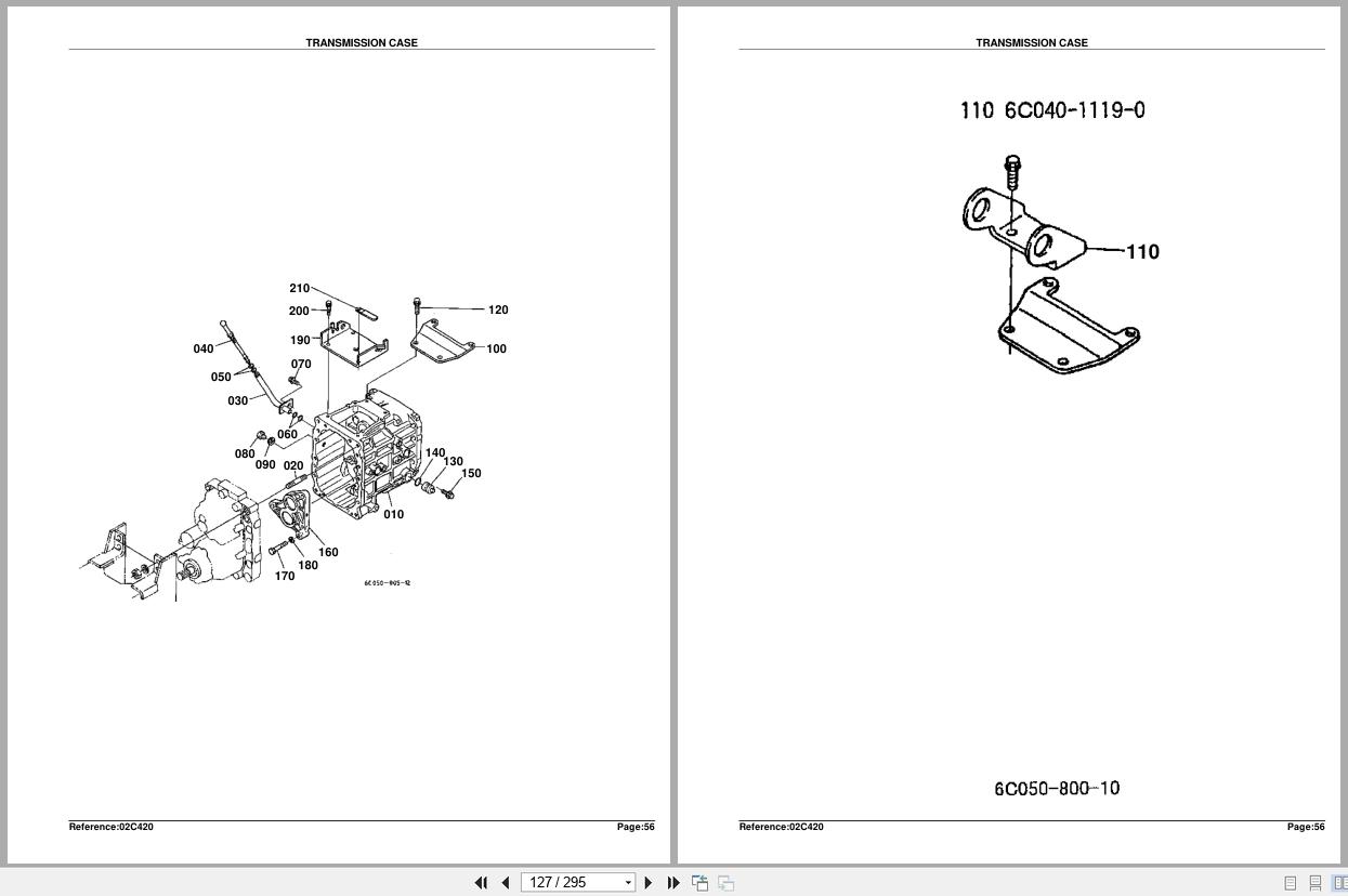 Kubota Tractor B2400HSD Parts Manual (2)
