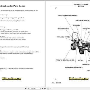 Kubota Tractor B7500D Parts Manual (1)
