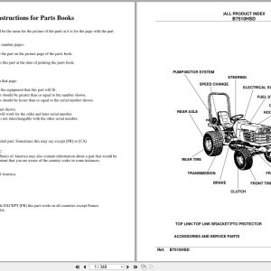 Kubota Tractor B7510HSD Parts Manual (1)
