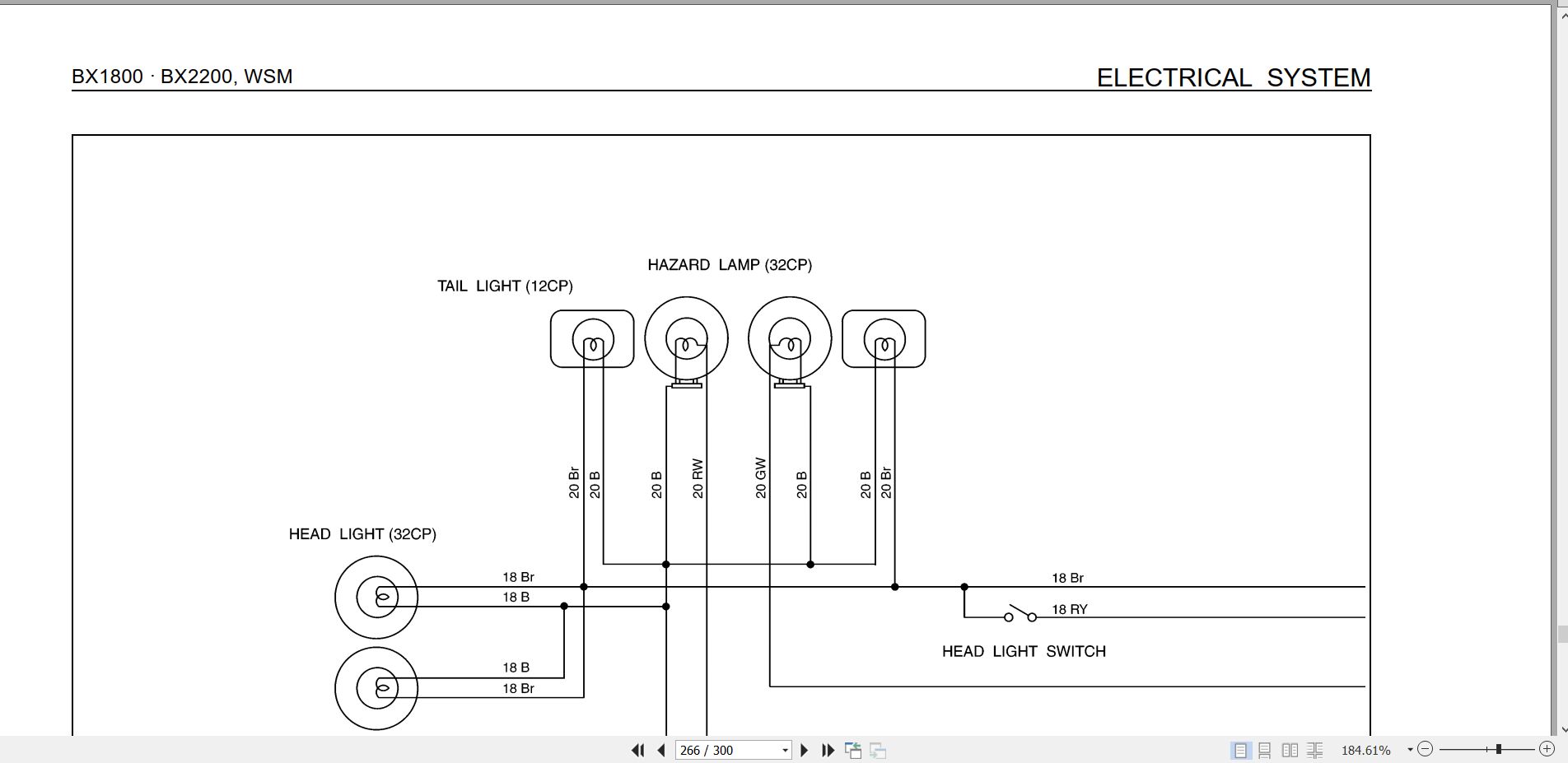 Kubota Tractor BX1800 BX2200 Workshop Manual 9Y011 12463 2006 (3)