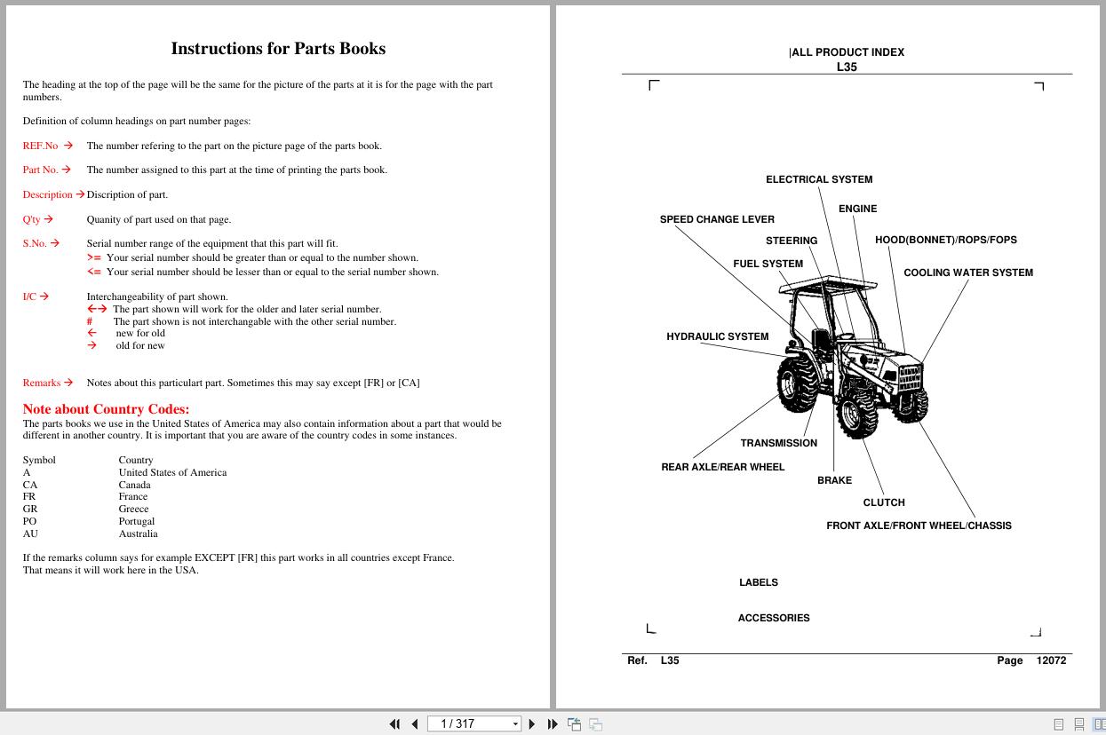 Kubota Tractor L35 Parts Manual (1)