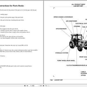 Kubota Tractor L4610DT HST Parts Manual (1)