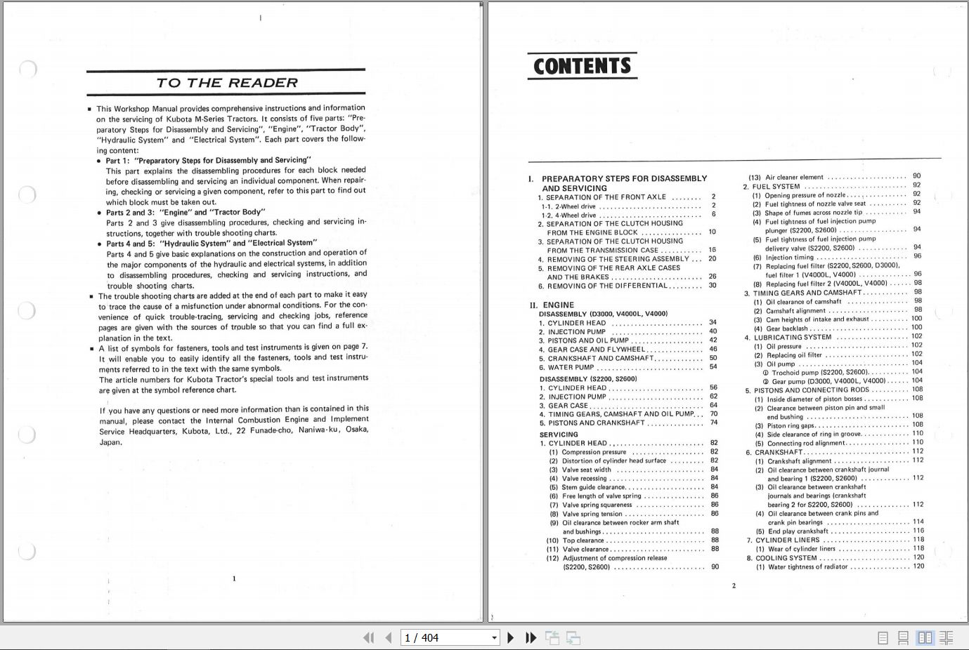 Kubota Tractor M4000 to M7500DT Service Manual (1)