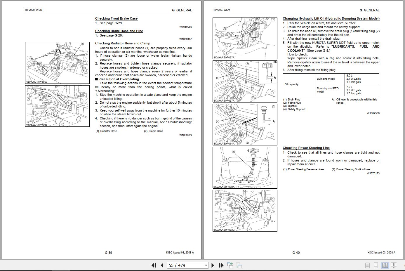 Kubota Utility Vehicle RTV900 Workshop Manual 9Y011 15305 2008 (2)