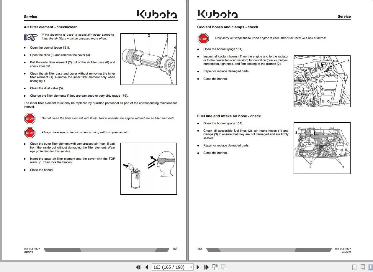 Kubota Wheel Loader R065 Operating Instructions R5515 8135 7 2019 (2)