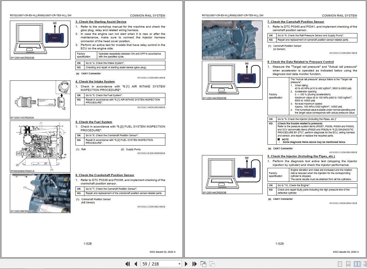 Kubota Wheel Loader R065 R090 Diagnosis Manual RY910 27650 2020 (3)