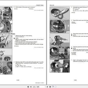 Kubota Wheel Loader R085 Workshop Manual RY911 22698 2022 (2)
