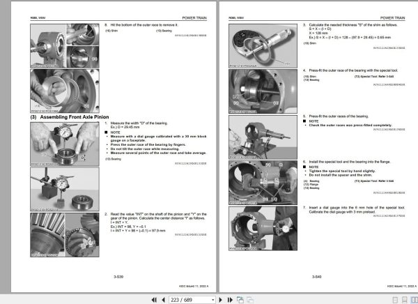 Kubota Wheel Loader R085 Workshop Manual RY911 22698 2022 (2)