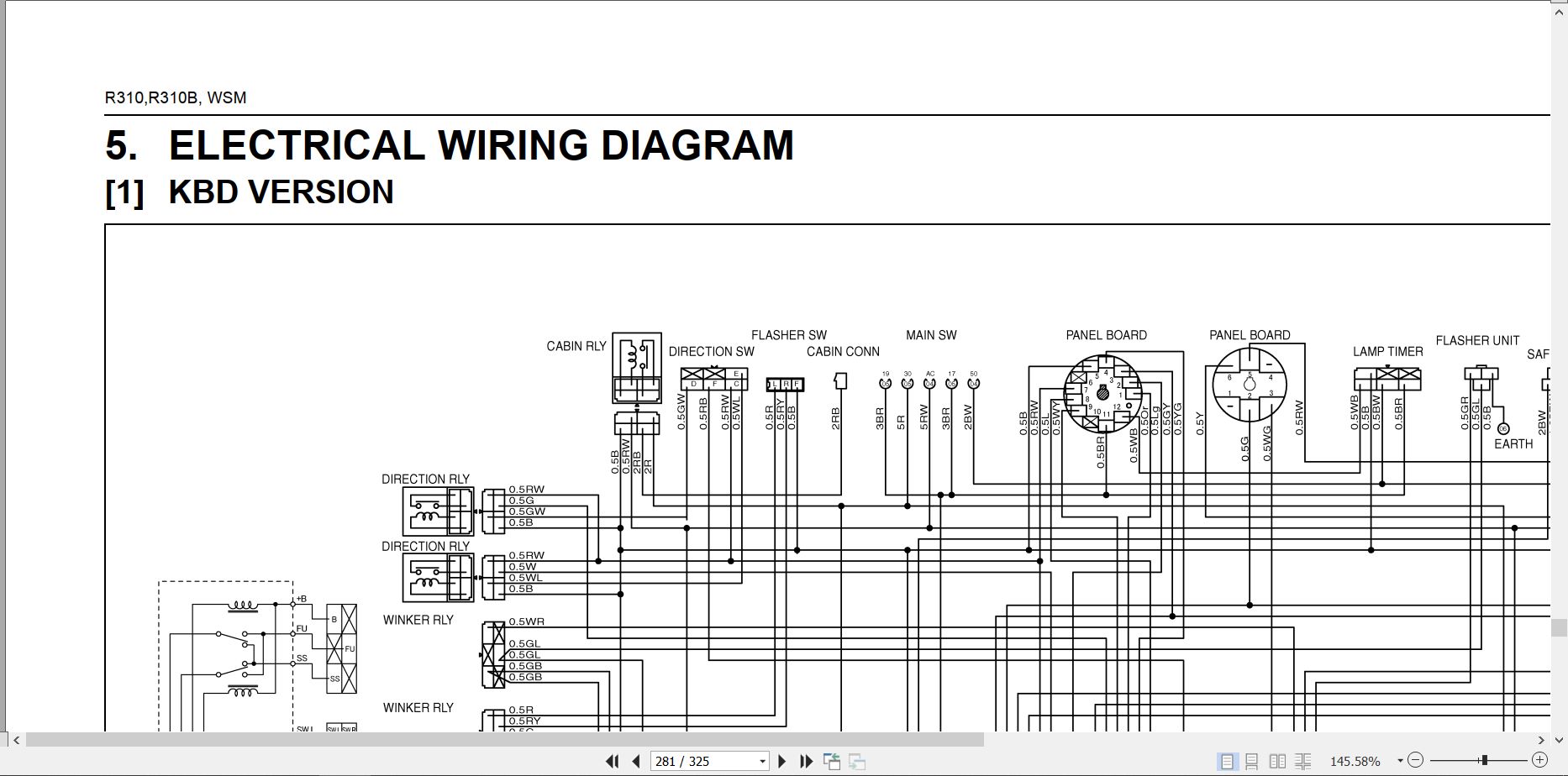 Kubota Wheel Loader R310 R310B Workshop Manual RY921 21060 2011 (3)