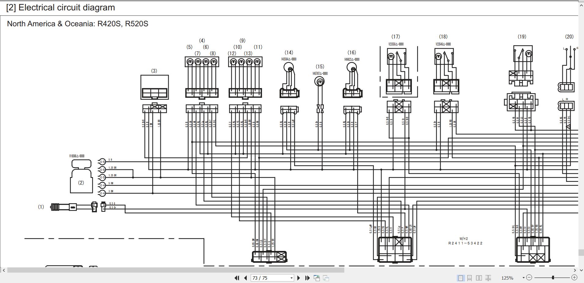 Kubota Wheel Loader R420a R520a Workshop Manual 97899 60790 (3)