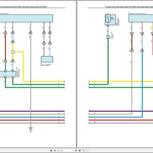 Lexus RX 350 2024 FWD L4 2.4L Turbo Electrical Schematic (1)