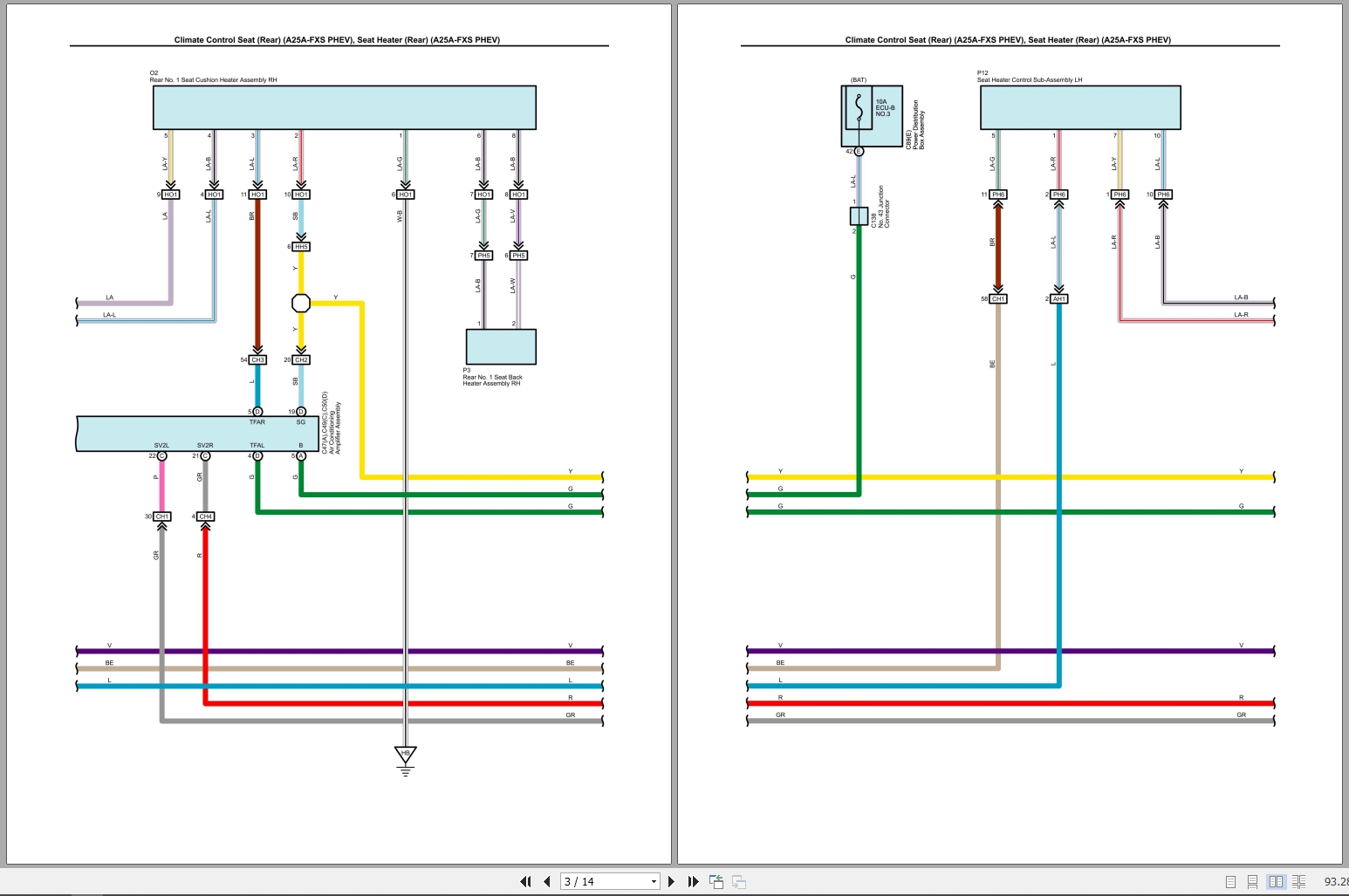 Lexus RX 350 2024 FWD L4 2.4L Turbo Electrical Schematic (1)