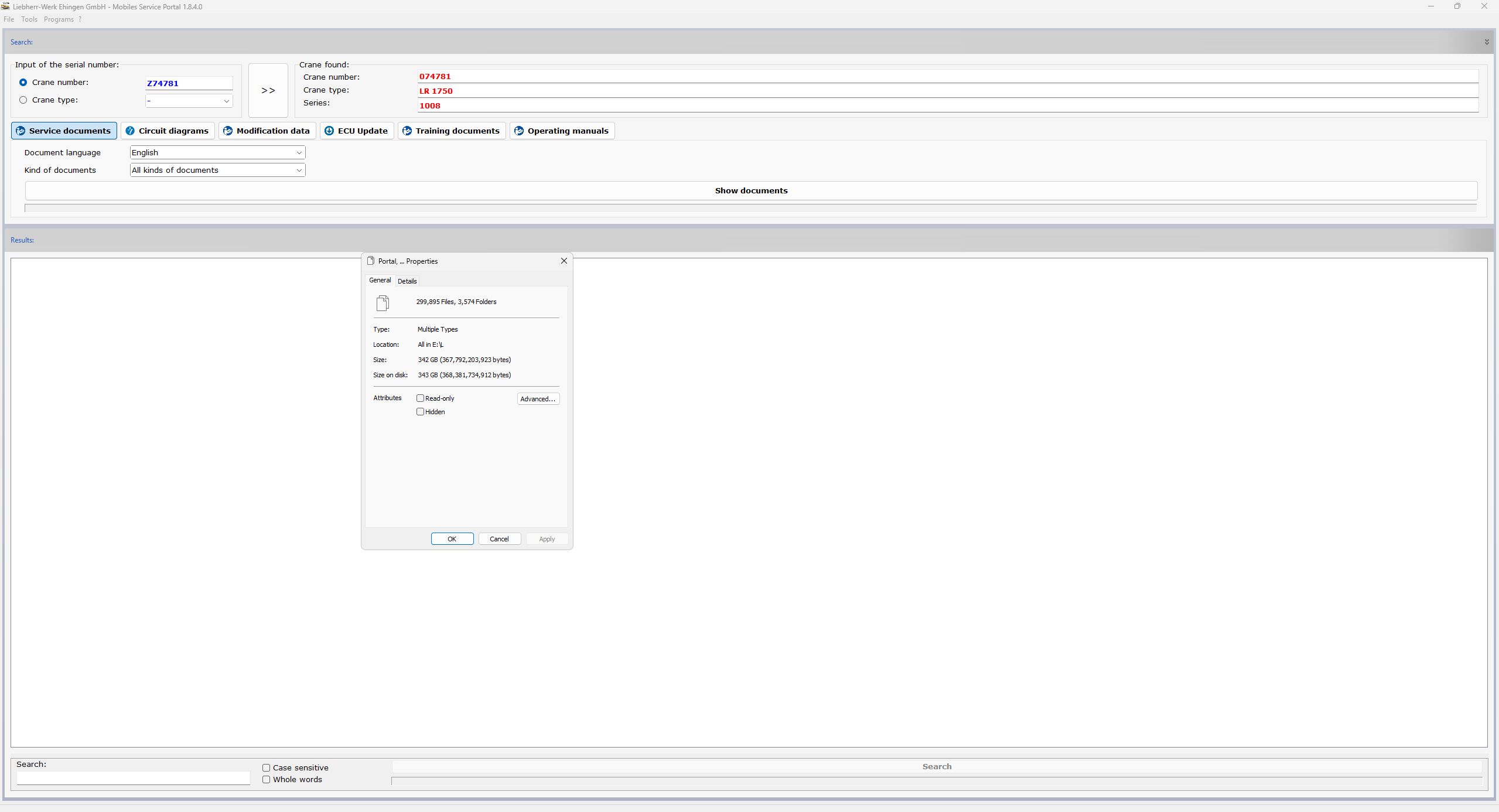 Liebherr Crane Portal 2022 Offline 320GB PDF Full Manuals Schematics 1