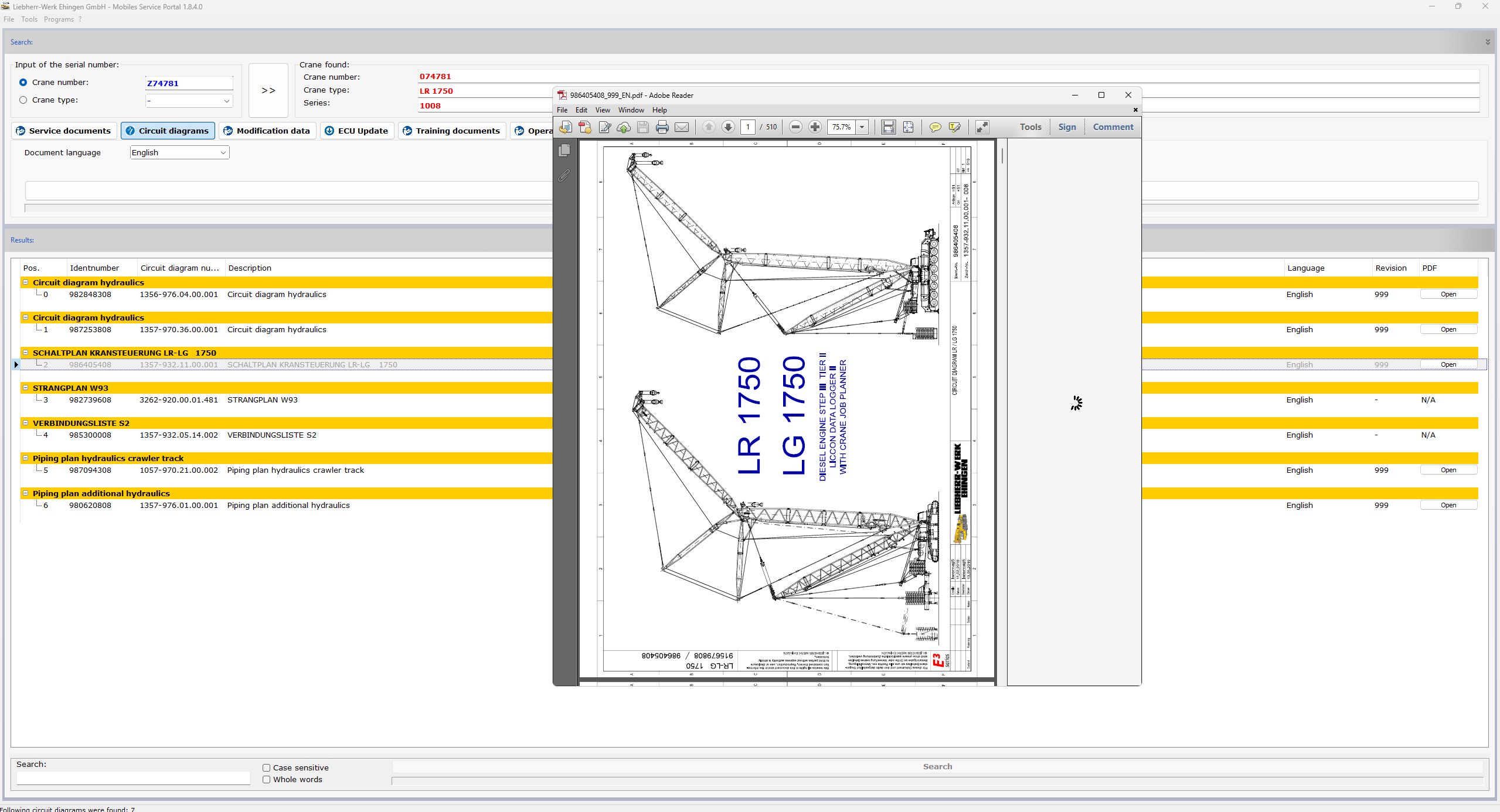 Liebherr Crane Portal 2022 Offline 320GB PDF Full Manuals Schematics 5